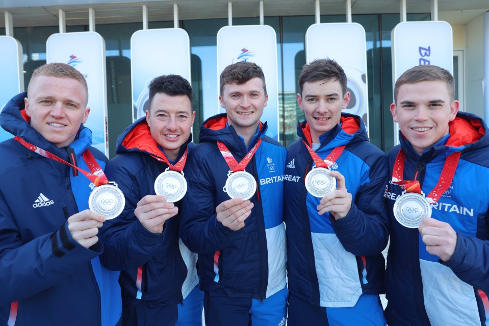 The men's curling team bagged silver