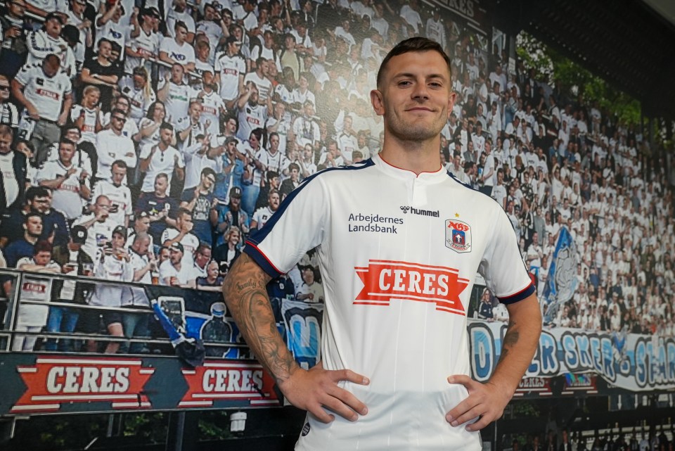 Jack Wilshere  is back in football after a shock move to Danish team Aarhus Gymnastikforening