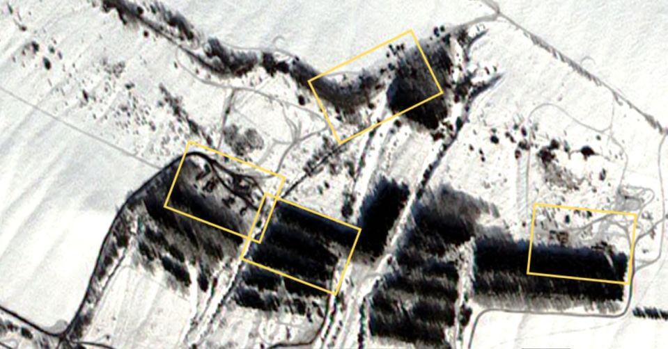 New satellite pictures are said to show several Russian troop camps on the Ukraine border