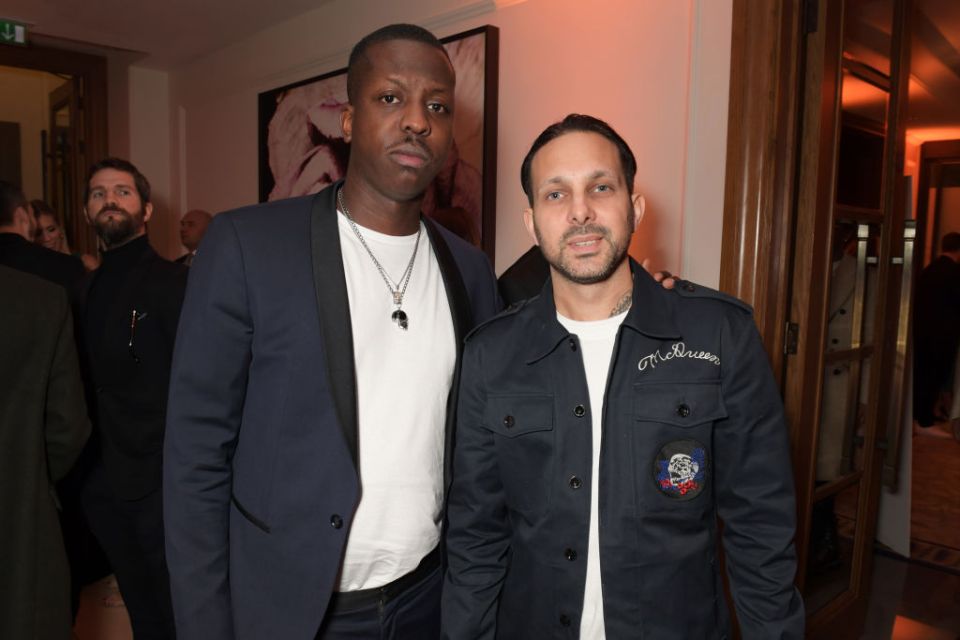 Jamal Edwards and Dynamo attend the GQ Car Awards 2020