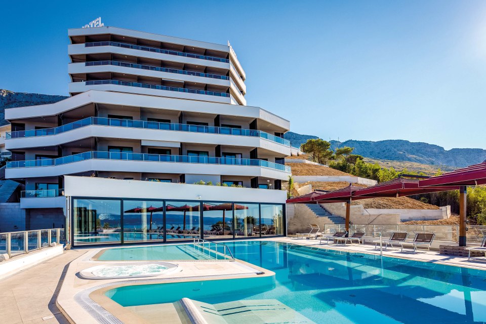 The 4* Hotel Plaza Duce is a chic and modern Croatian gem on the Dalmatian Riviera near Split