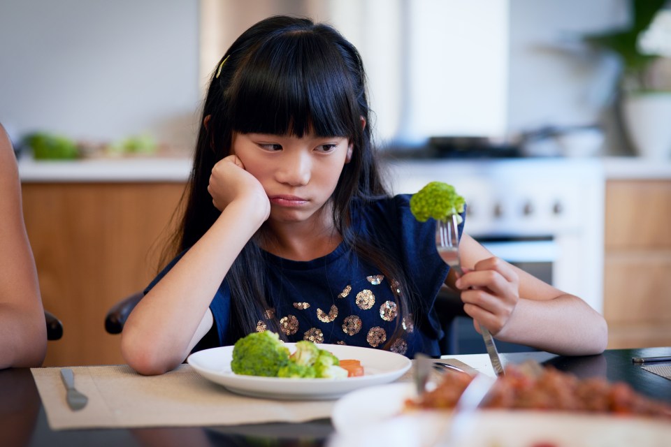 Your child may say things like "I had a really big lunch so I don't need to have dinner" when hiding an eating disorder