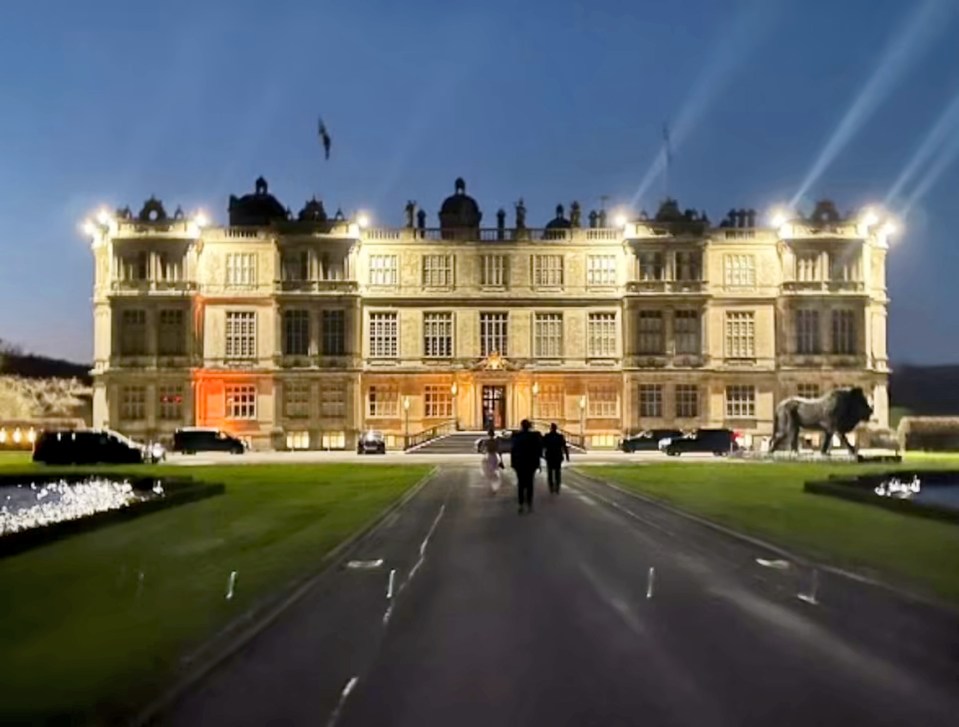 Edward, Alec and Victoria make their way to Longleat House