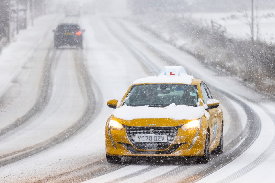 Drivers have been warned about wild weather causing adverse road conditions