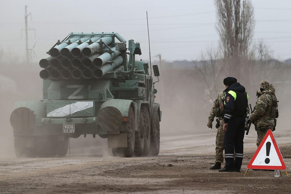 The Russian army have been building presence on the Ukrainian border for months