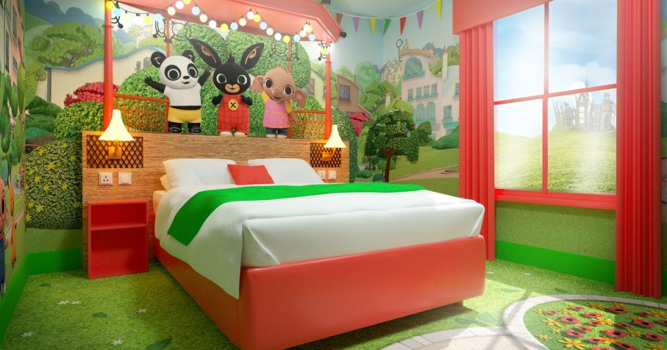 The new rooms are designed for families with toddlers