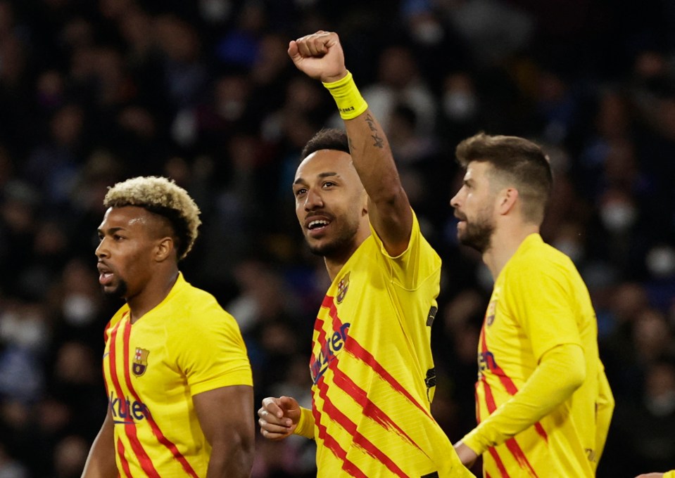 Pierre-Emerick Aubameyang has been in stunning form in his first month at Barcelona