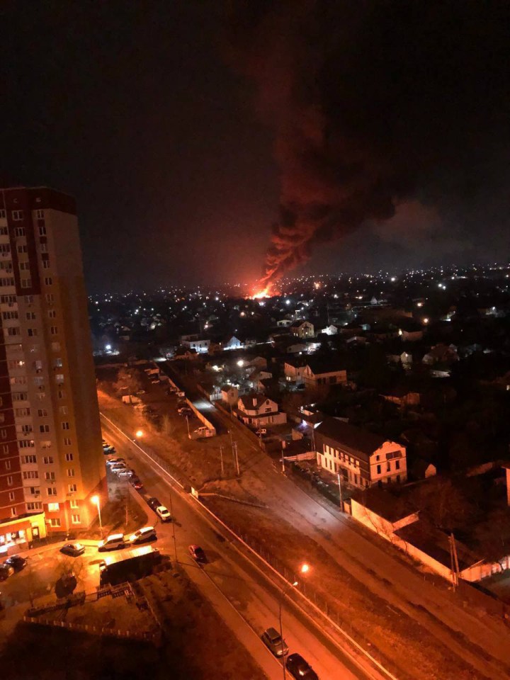 Ukraine's capital was rocked by explosions overnight