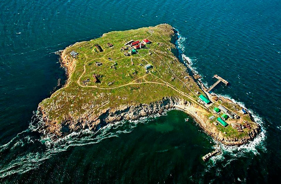 Snake Island in the Black Sea is strategically located