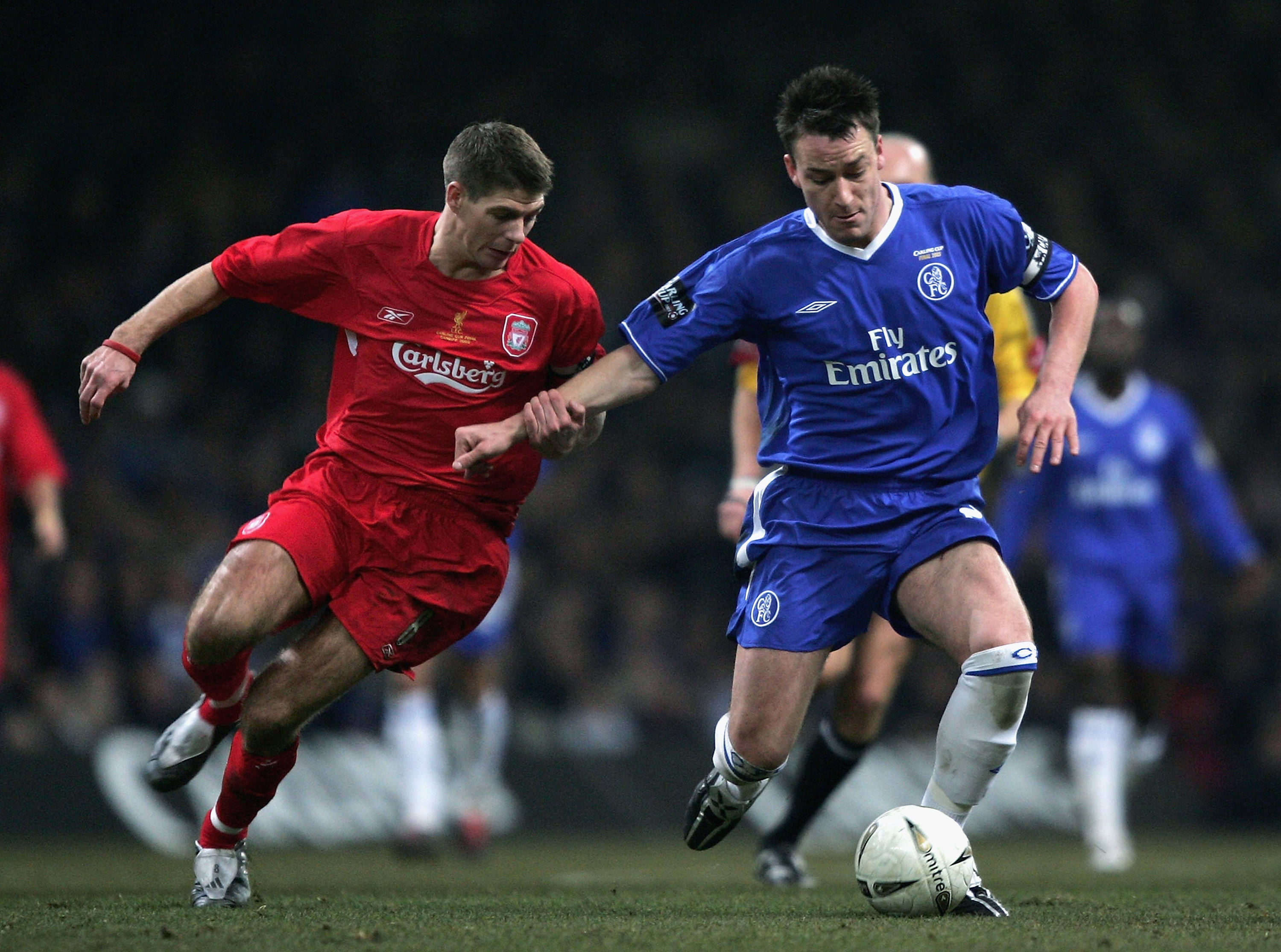 Chelsea defeated Liverpool 3-2 in the 2005 League Cup Final