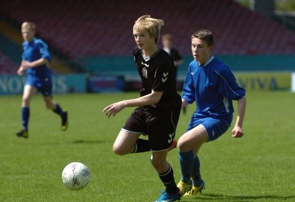 Kelleher was a striker in his teens and it came in handy at Wembley