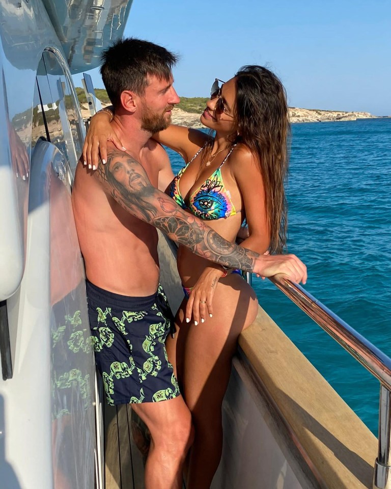 Messi shared a romantic Instagram post celebrating her birthday