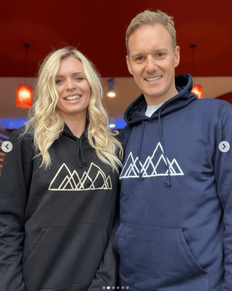 Nadiya Bychkova and Dan Walker were paired up on Strictly Come Dancing