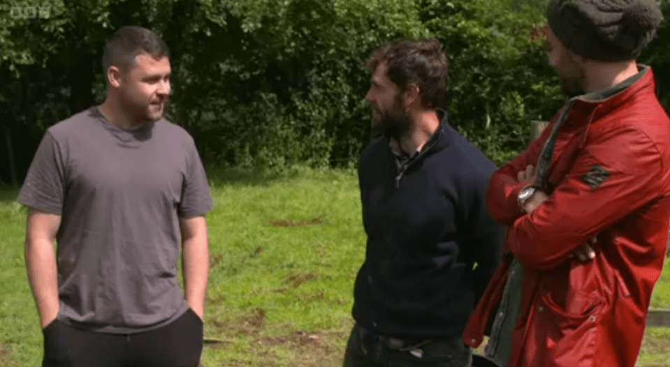 Danny Miller, Kelvin and Adam Thomas reunited on Big Farming Adventure tonight