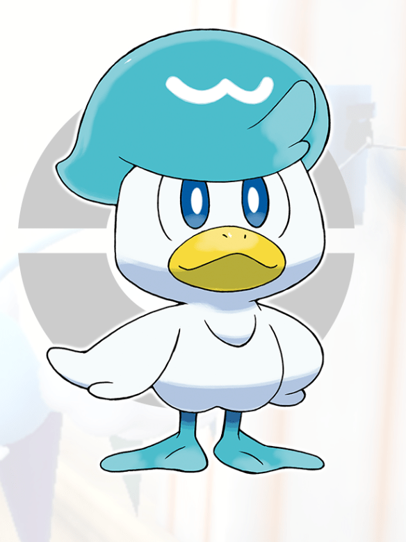 Quaxly is a Water type