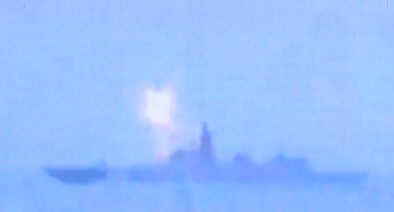 Russia launched a Zircon hypersonic missile from a warship