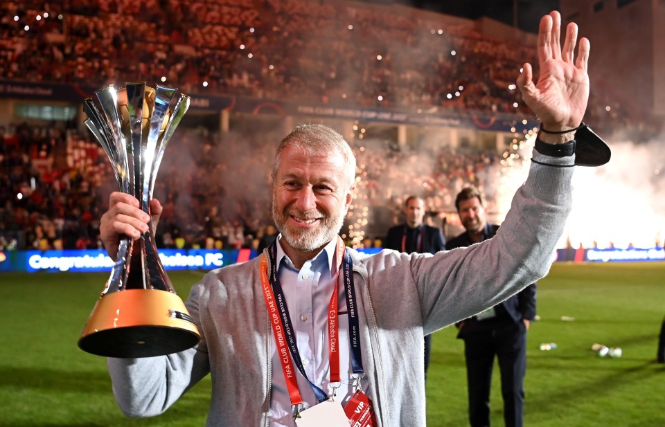 Roman Abramovich celebrated as Chelsea won the Club World Cup