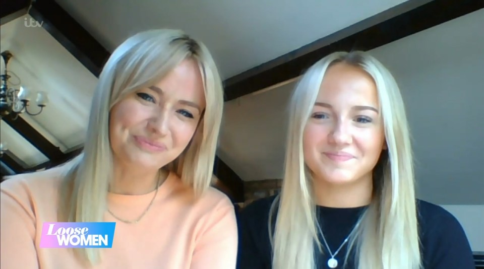 Sammy brought lookalike daughter Mia on to Loose Women in August 2021