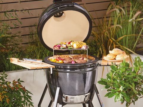 Aldi is selling a ceramic kamado barbecue that costs £399.99