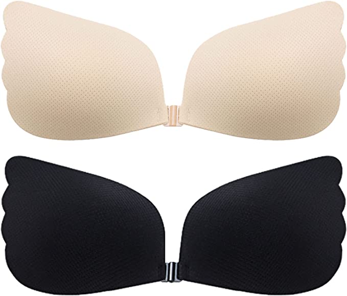  CatoFree Adhesive Bras for Women, 2 Pack Reusable