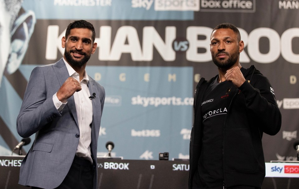 Amir Khan hit out at Kell Brook for an alleged racial slur