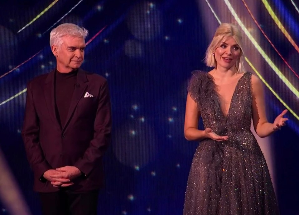 Holly is usually joined by Phillip Schofield on Dancing On Ice