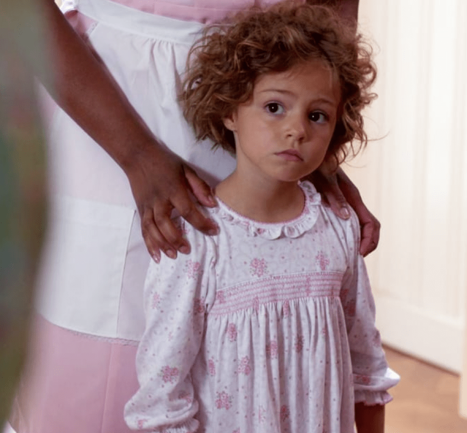 Carla Oudin played Nicky Nichols as an infant