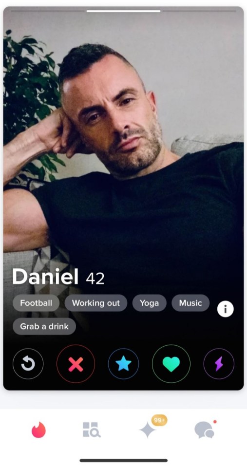 Dan has signed up to Tinder after his split from Rylan