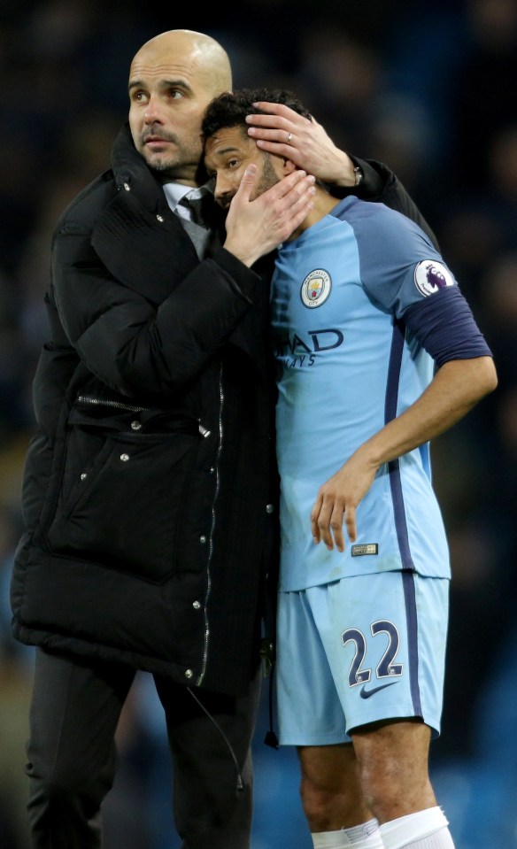 Gael Clichy has been inspired by the coaching he received from Pep Guardiola and Arsene Wenger (below) and wants to become a Premier League manager himself.