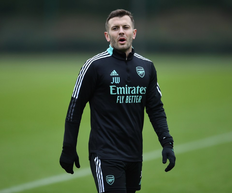 The ex-England ace is training with former club Arsenal in an attempt to keep fit