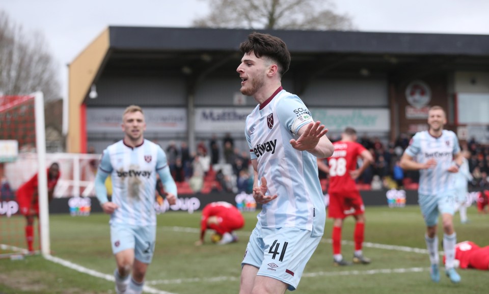 Rice was mocked for his Michael Jackson celebration against Kidderminster