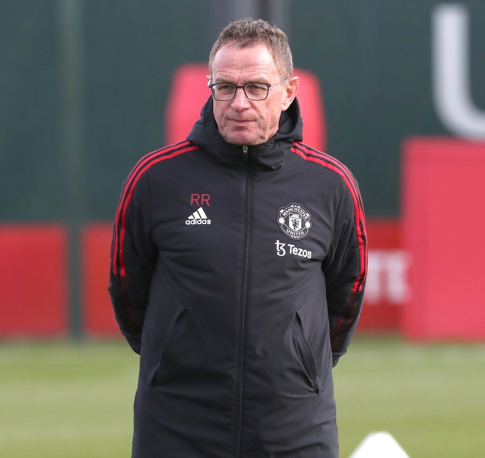 Manchester United boss Ralf Rangnick is trying to implement his philosophy