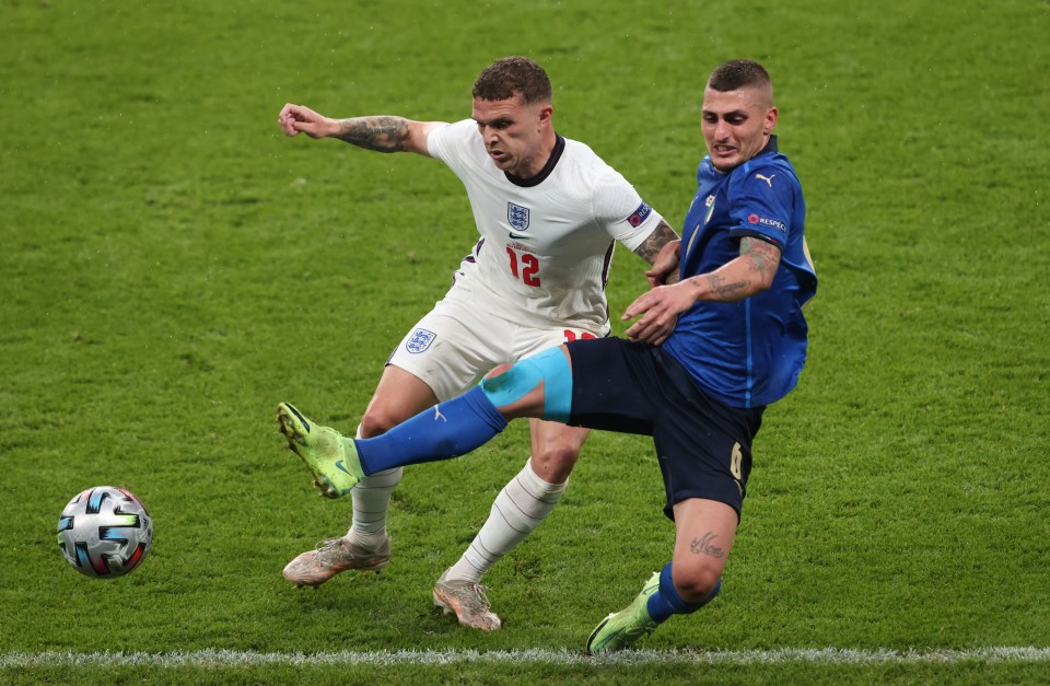 England lost to Italy at Wembley in the final of Euro 2020