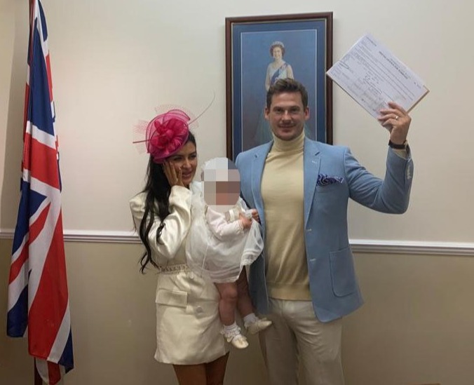 Blue star Lee Ryan has married after a secret wedding in Gibraltar