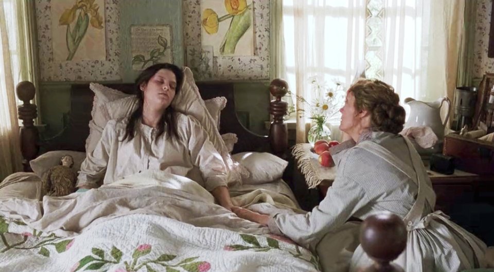 In Little Women, Third March daughter Beth catches scarlet fever when taking provisions to a poor family living nearby