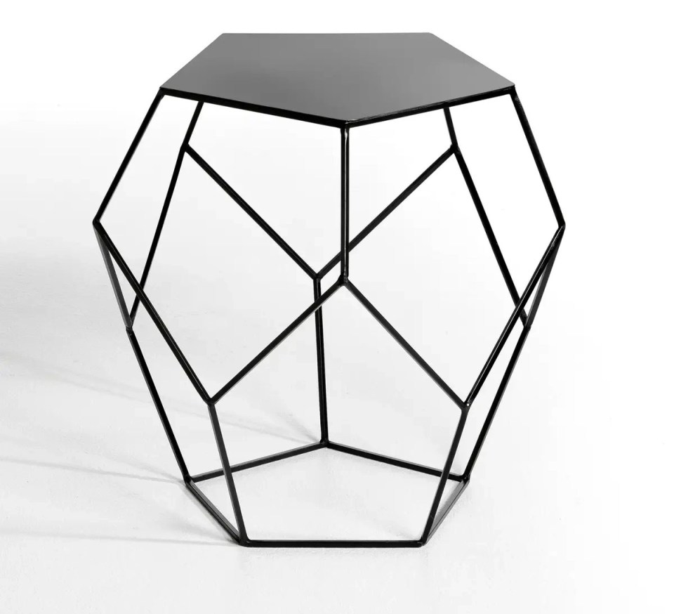 Get this Rozam hexagonal side table for £120 from La Redoute