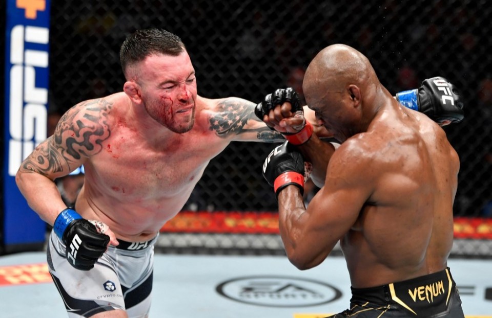 Colby Covington lost against welterweight champion Kamuru Usman in 2021