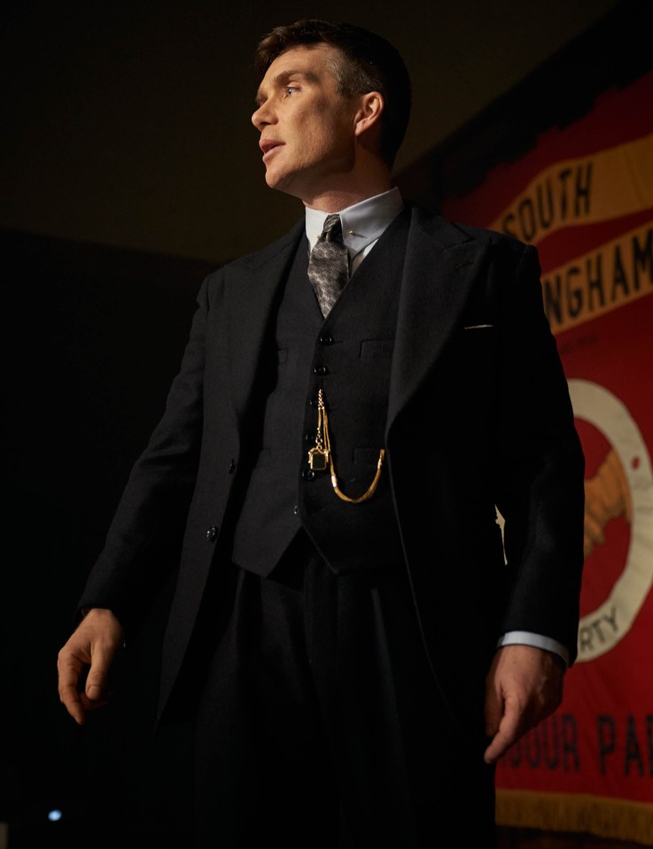 Viewers were left distracted by Tommy Shelby's rousing speech last week