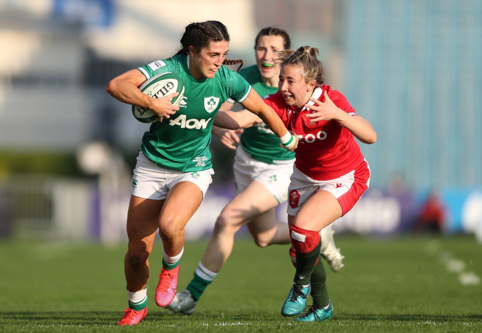 Ireland had led the game 14-5 at halftime