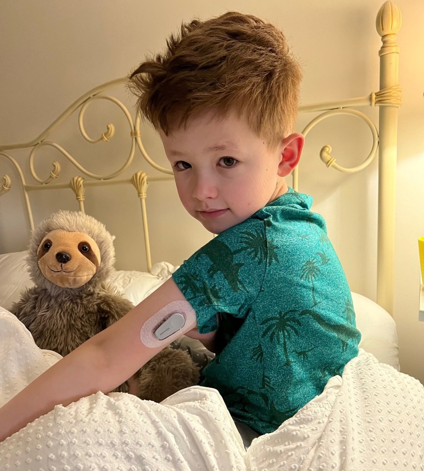 Oli Hughes, from Chester, was just seven when he was diagnosed with Type 1 diabetes on Christmas Eve last year