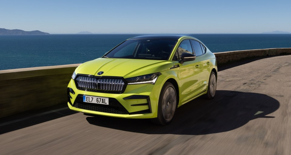 Skoda has made its flagship EV a lot prettier without sacrificing its practicality