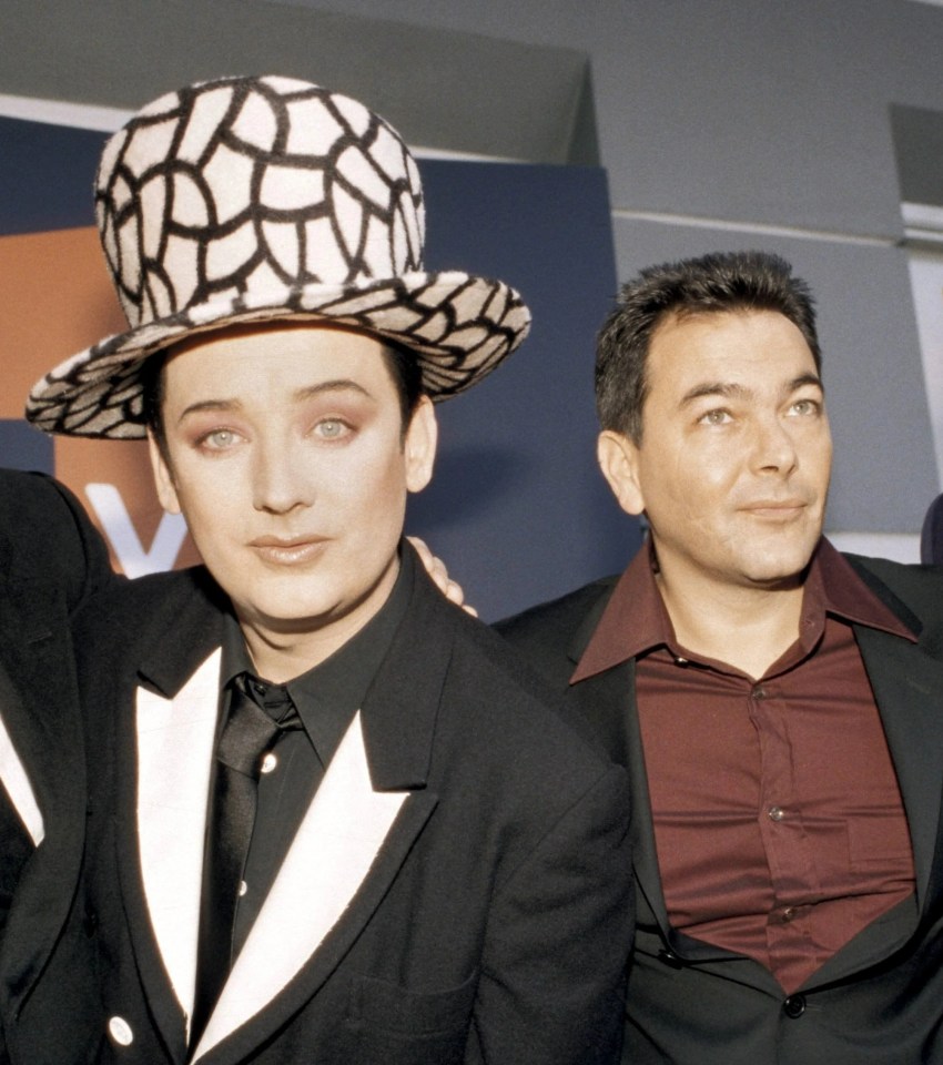 Boy George is accused of trying to defraud drummer Moss (right) out of £188,000 over a 2018 tour