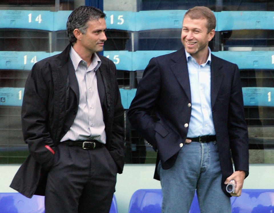 Mourinho was the first manager to be recruited by Abramovich