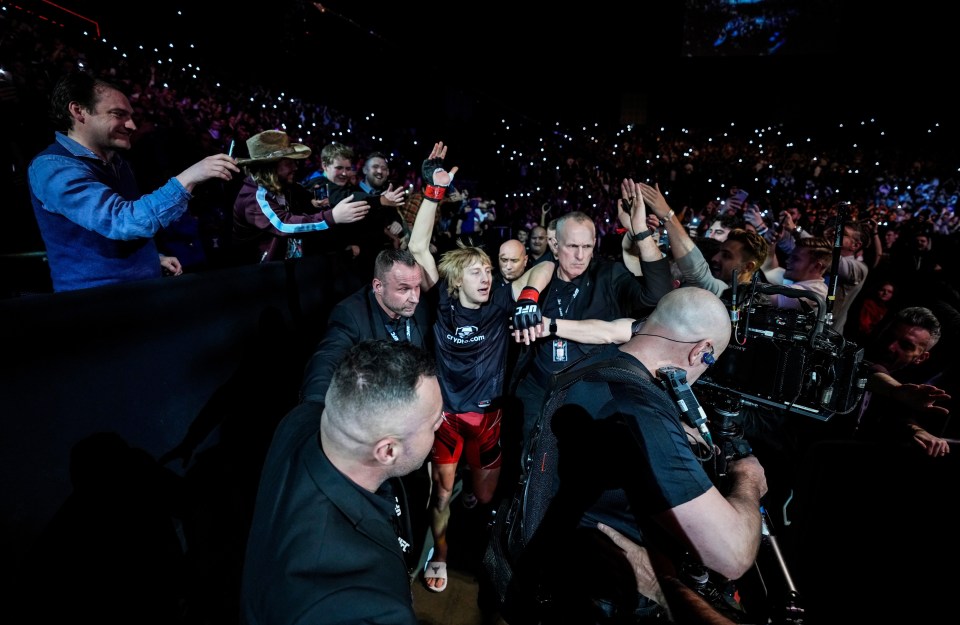 The atmosphere at the O2 Arena was electric from the very first fight