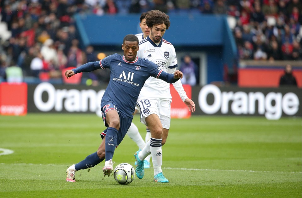 Wijnaldum has struggled since arriving in France