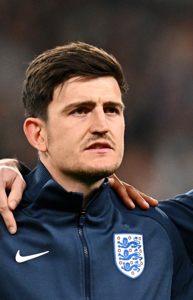 Harry Maguire faced boos from England fans before kick-off against Ivory Coast.