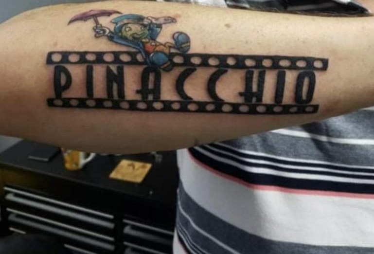 This Disney fan's tribute to Pinocchio contains a crucial error