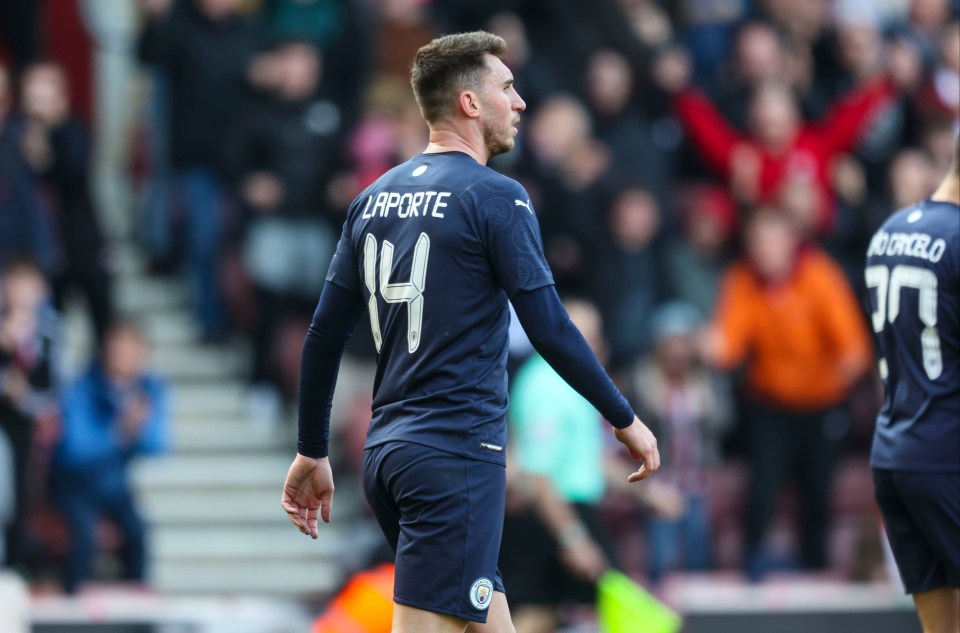 Aymeric Laporte was the culprit as he netted an own-goal