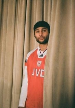 Serge Gnabry recently shared this picture of him posing in a retro Arsenal shirt