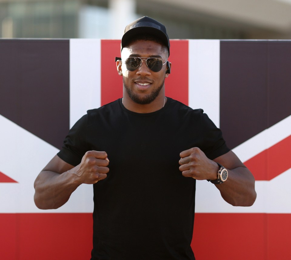 Anthony Joshua has laughed off claims he slept with Amir Khan's wife